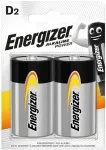 Baterija LR20 / D Energizer Alcaline Power (blisteris 2 vnt.)