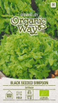 Sėjamųjų salotų sėklos Juodas SEEDED SIMPSON, 1 g
