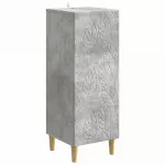 Kabalas Betono pilka 33 x 34,5 x 90 cm Apdirbta mediena
