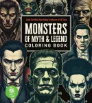 KNYGA Editors of Chartwell Books Monsters of Myth and Legend Coloring Book