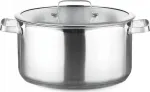 Maestro puodas su dangčiu 2.5l, 20cm, nerūdijantis plienas, indukcija