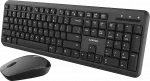CANYON SET-W20 JK/JAV Klaviatūra ir pelė Velvet Wireless Juodas