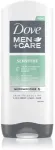 Dove Men+Care Sensitive du&scaron;o gelis veidui, kūnui ir plaukams vyrams 400 ml