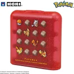 HORI - 24-Game Card Case - Pok&eacute;mon Pixel Raudona