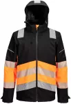 Gero matomumo atspari vandeniui PORTWEST PW368 striukė, Dydis: XXXL, Pw spalvos: Geltona/Juodas