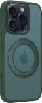 Dėklas Tactical MagForce Hyperstand Cover for Apple iPhone 15 Pro Forest Žalias