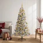 Dirbtinė kalėdinė eglutė su rutuliuku 120 cm 150 LED