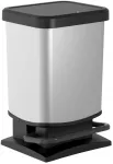 rotho Atkrit.konteiners 20L Paso, IML sudraba