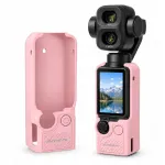 SunnyLife Dėklas etui ochronne Tpu osłona do Dji Osmo Pocket 3 / 4 / 4p / Op4-bht200-p / rožinė (SB12310)