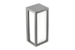 Facade luminaire VASTI, E27, max. 12 W, IP54, graphite
