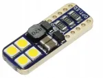Led automobilinė lemputė W5w T10 12v Dc Canbus Balta Neutrali 4500k