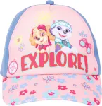 Paw Patrol mergaičių beisbolo kepuraitė su Skye ir Everest