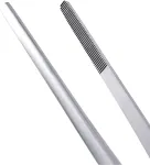 Triangle 50 487 35 00_s barbekiu žnyplės 35 cm su silikoniniais antgaliais, profesionalios kokybės nerūdijančio plieno bbq kepsnių žnyplės, maisto gaminimo žnyplės, virtuvinės žnyplės