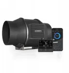Ac Infinity Ventiliatorius T6 150mm 680m3/h 10 režimų + drėgmės ir temperatūros reguliatorius