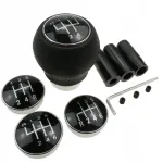 Universali pavarų perjungimo rankenėlė 5 ir 6 + adapteriai 8mm 10mm 12mm strypui