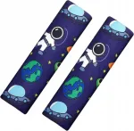 Happykids saugos diržų pagalvėlės vaikams astronautas 2 vnt.