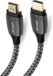 Himage 3m Hdmi kabelis, paauksuoti 24k jungtys, dengtas audiniu, 4k Ultra Hd su Ethernet