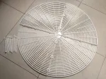 Yinong-eu gėlių vazono apsauga, gėlių ir augalų saugikliai (52 cm skersmens) (balta)