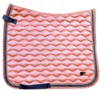 Horss velvet dresūros balnas arkliui - Peach fuzz - pudrinė rožinė