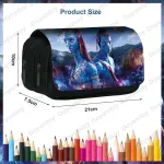 Doyomtoy penalas &bdquo;wizard&ldquo;, animacinis penalas &bdquo;wizard&ldquo; studentams, penalas su užtrauktuku, penalas su užtrauktuku berniukams, mergaitėms į biurą, mokyklą, c, unisex