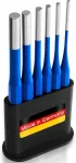 S&r I&scaron;mu&scaron;ėjų rinkinys 6 dalys 3, 4, 5, 6, 8 ir 10 mm/pagaminta Vokietijoje/pagaminta i&scaron; chromo vanadžio plieno, grūdintas i&scaron;mu&scaron;ėjų rinkinys vidutinio ilgio