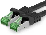 Cat7 tinklo kabelis - cat 7 ethernet kabelis, tinklo / interneto / dsl / modemo / mar&scaron;rutizatoriaus / hub patch kabelis, lan kabelis, raw kabelis, 10 gb/s (s-ftp pimf), patch kabelių rinkinys su rj 45 jungtimi, cat.6a