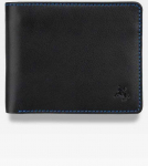 Vyri&scaron;ka odinė piniginė Visconti SP61 su RFID apsauga, juoda