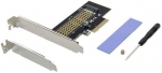 Kontroleris MicroConnect PCie x4 M.2 NVME SMD adapteris