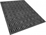 Beliani Kvapus kilimas 160 x 230 cm pilkas ADATEPE