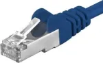 PremiumCord PREMUMCORD Lovos kabelis CAT6A S- FTP, RJ45- RJ45, AWG 26 / 7 1m modr&aacute;