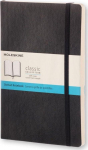 Užra&scaron;ų knygutė Moleskine Classic 13x21cm, mink&scaron;tu vir&scaron;eliu, juodos spalvos
