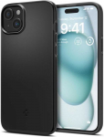 Spigen Thin Fit dėklas skirtas Apple iPhone 15, spalva - Juoda