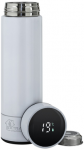 Extralink Smart Travel Mug Baltas | Termo puodelis | Termos su wyświetlaczem temperatury