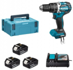 Suktuvas - gręžtuvas Makita DHP484RT3J 18 V 3 x akumulator 5 Ah