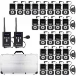 Bevielė gido sistema - 30 vartotojų Retekess T130S T131S Tour Audio Systems for Tourism with Charging Case