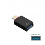 Goodbuy adapteris OTG USB -> lightning juodas