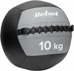 Medicininis kamuolys pratimams 10 kg, REBEL ACTIVE
