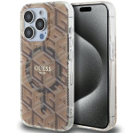 GUESS GUHMP15XHGCUSTGW IPHONE 15 PRO MAX 6.7" RUDAS/RUDAS KIETAS DĖKLAS IML GCUBE MAGSAFE
