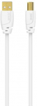 Sinox Beslag Sinox USB 2.0 spausdintuvo kabelis. 3 m. Baltas