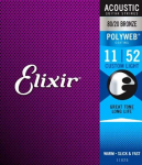 Elixir Eliksyras Stygos ak. gitarai Eliksyras 11025 0.011-0.052 Bronze Polyweb