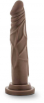 Blush DR. ODA REALISTIC COCK 7.5 &Scaron;OKOLADAS