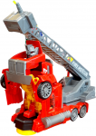 Transformeris gaisrinė ma&scaron;ina - karys Feng Fa Toys