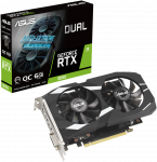 ASUS Dual GeForce RTX 3050 6G OC Grafikkarte - 6GB GDDR6, DVI, HDMI, DP