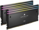 Corsair Microsystems &bdquo;Corsair DOMINATOR Titanium&ldquo; ap&scaron;vietimo stiprinimo rinkinys, RGB LED, juodi &scaron;ilumos kriauklės funkciniai LED, be DRAM IC (CMPLEKIT2)