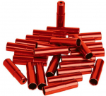 Pavarų &scaron;arvo antgaliukas ProX Alu red (100pcs.)