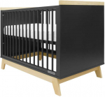 New Baby Naujas Baby MARCUS 120x60 cm grafitas/natūralus