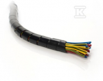Onnline SPIRALĖS ŽARNOS GST-4 Juodas (VIDINIS SKERSMENS 4MM) PAKUOTĖ