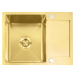 rea Plieninė kriauklė Paul BRUSH GOLD