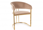 Signal Meble Kėdė TULIPE GOLD VELVET
