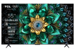 TCL Q6C 55Q6C televizorius 139,7 cm (55") 4K &bdquo;Ultra HD&ldquo; i&scaron;manusis televizorius &bdquo;Wi-Fi&ldquo; metalinis